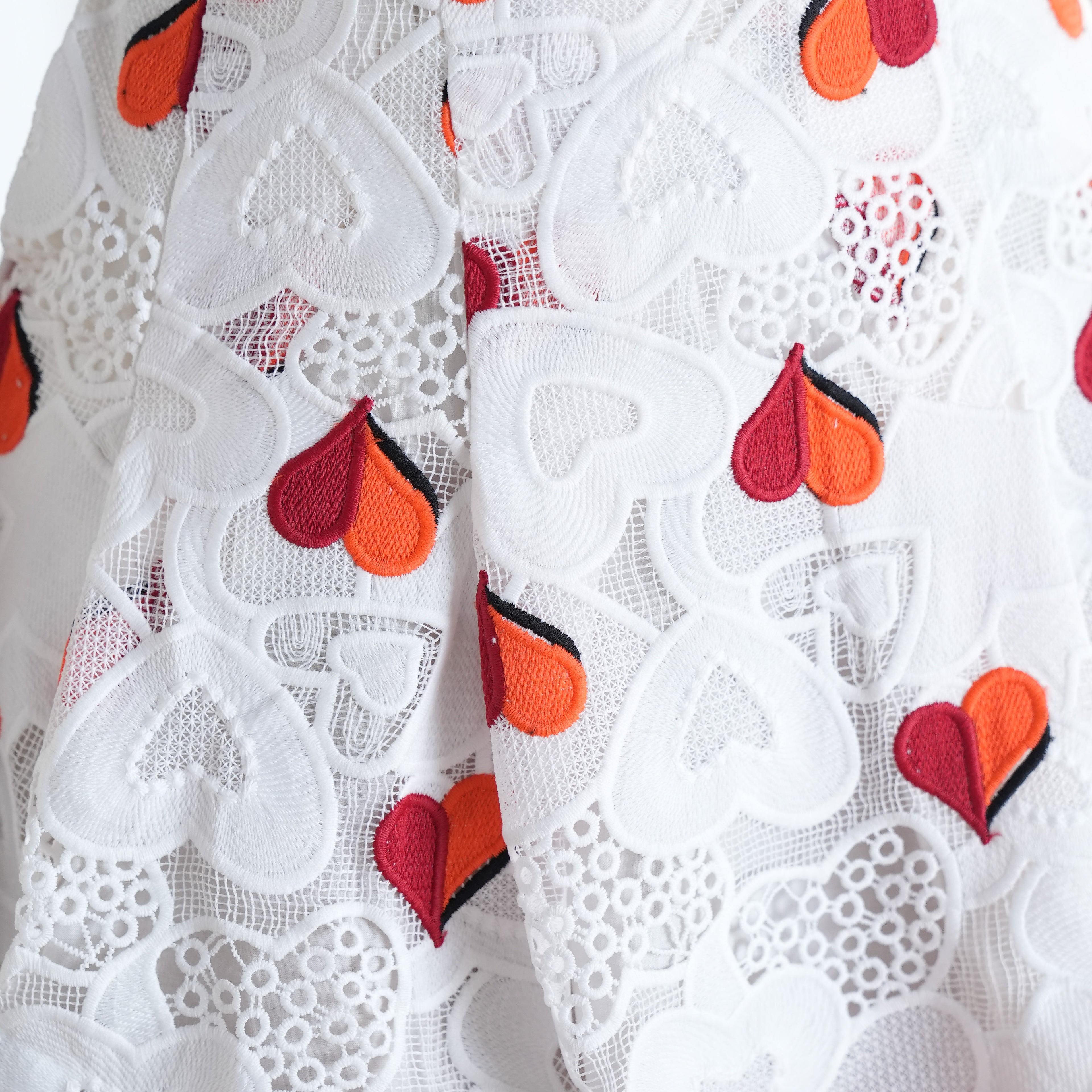 Heart Lace Mini Skirt