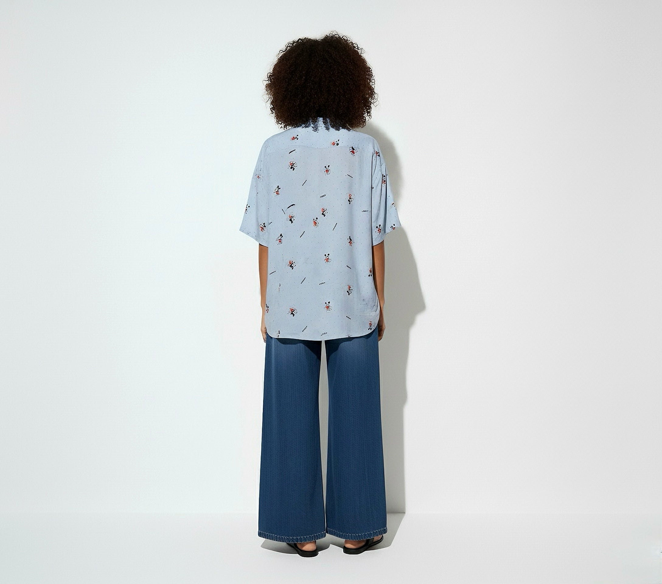 Mickey Mouse Print Shirt