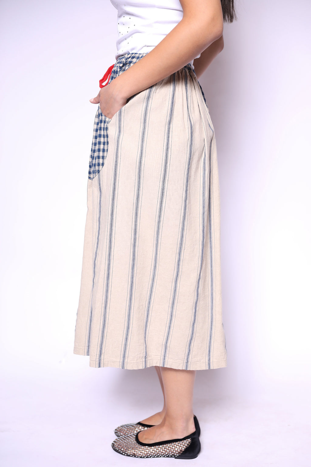 Country Charm Patchwork Skirt