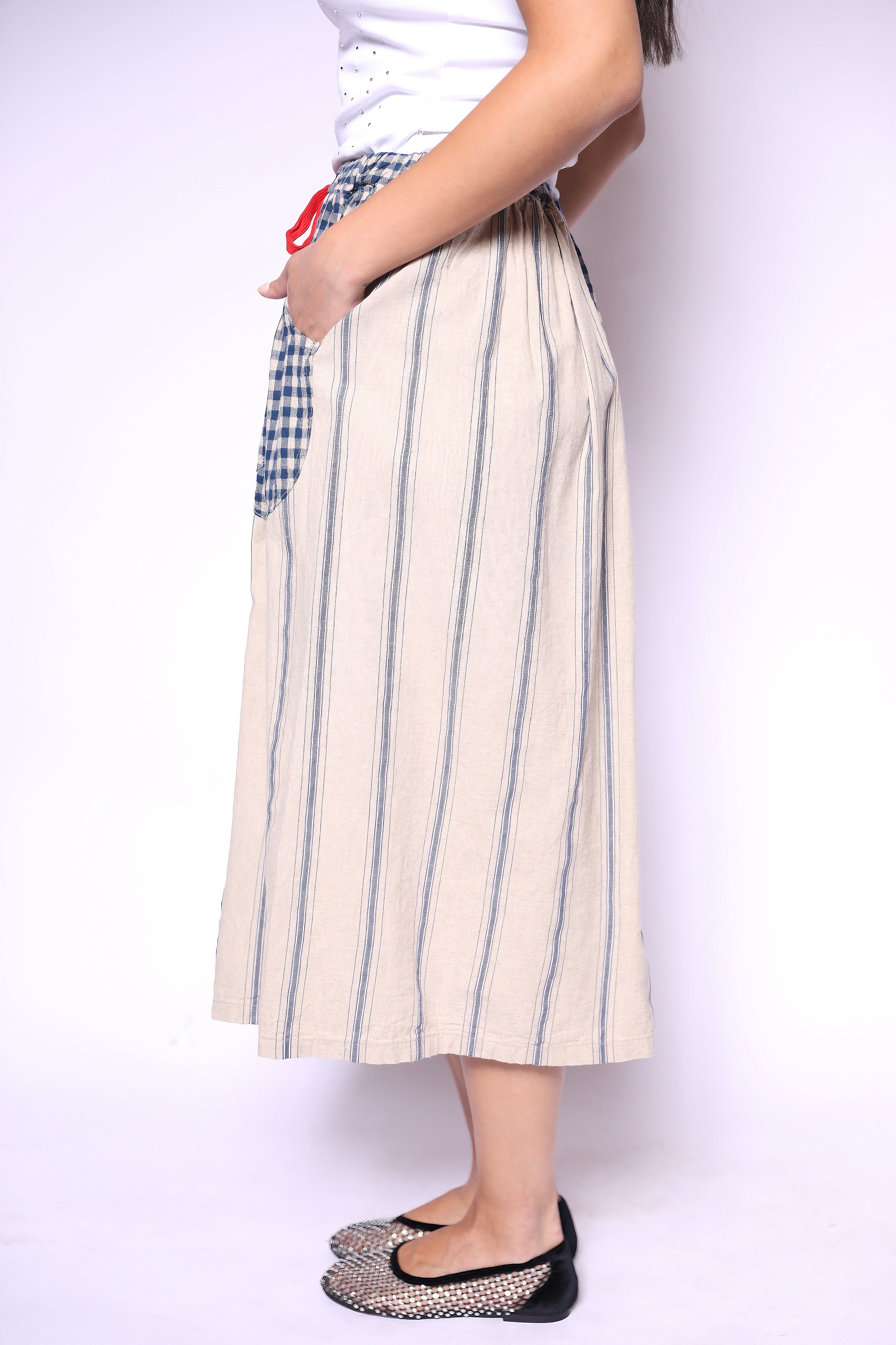 Country Charm Patchwork Skirt