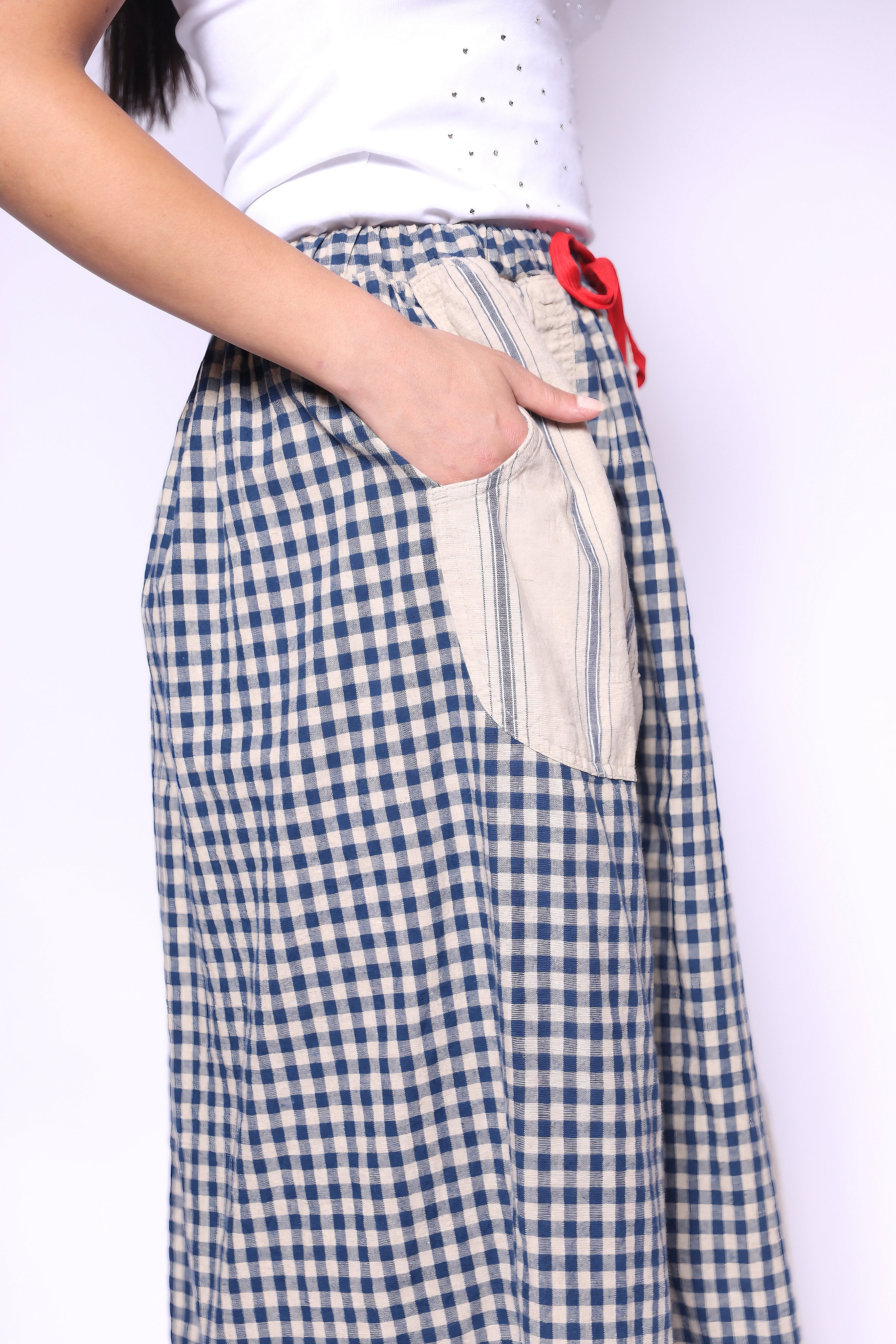 Country Charm Patchwork Skirt