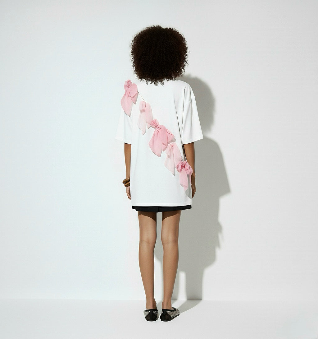 Oversized Bow T-Shirt