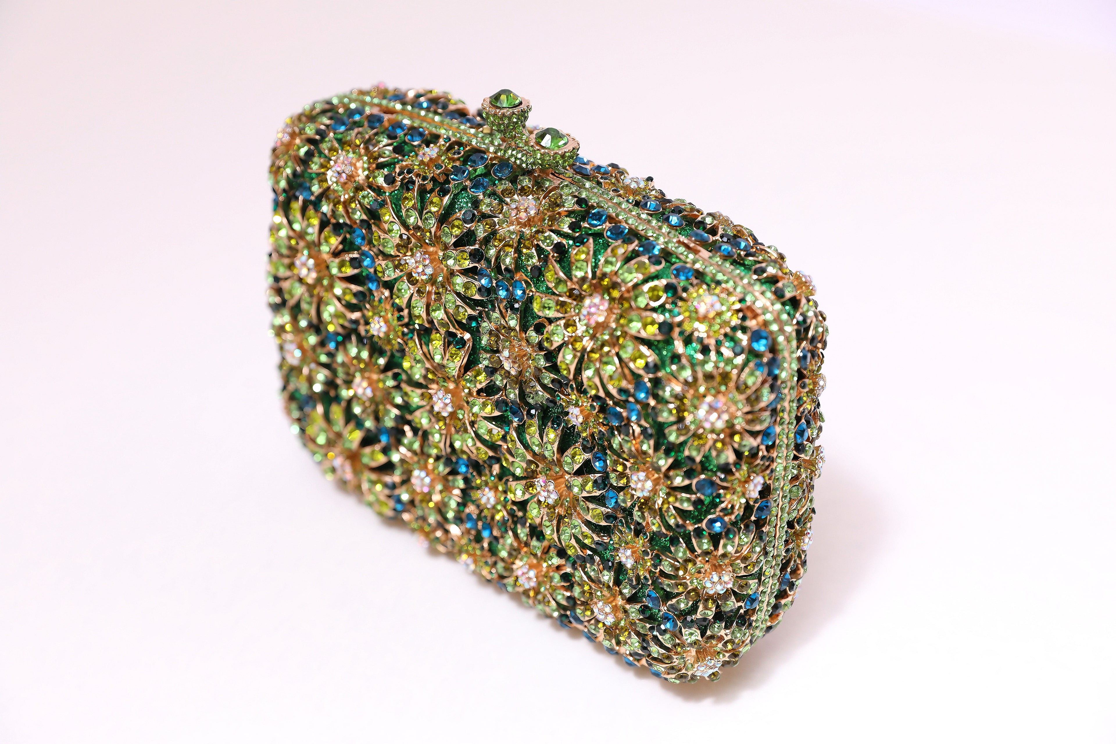 Emerald Bloom Clutch
