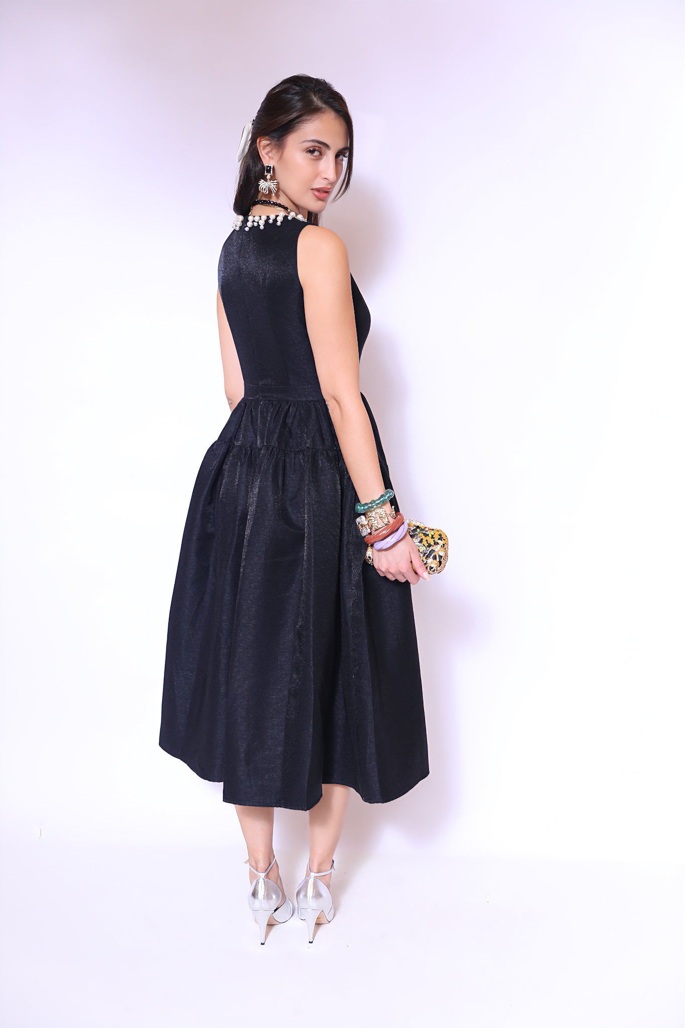 Midnight Elegant Black Dress