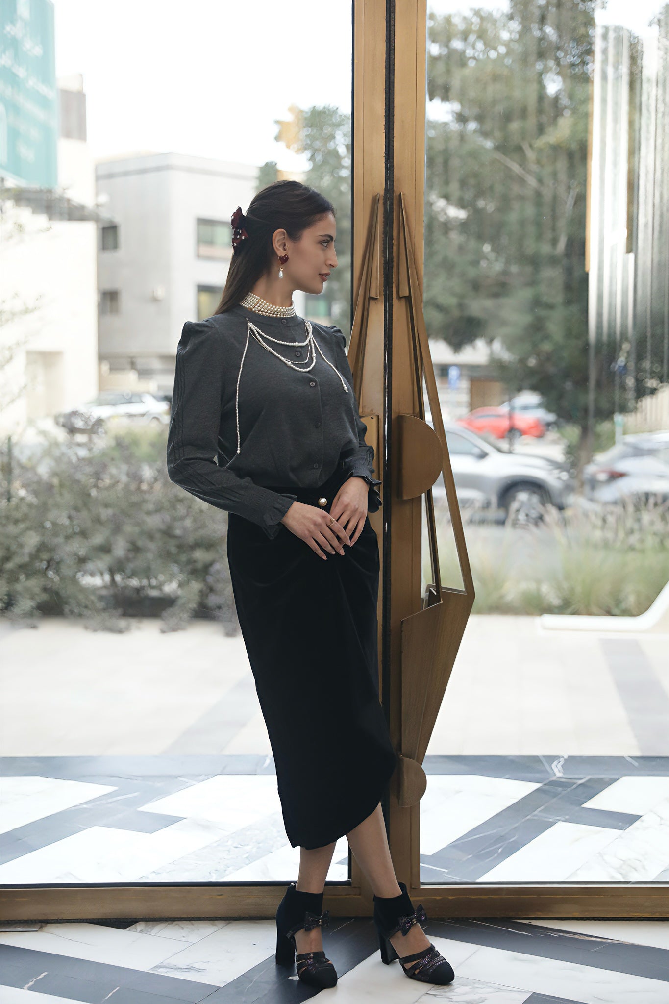 كنزة صوف خفيفة