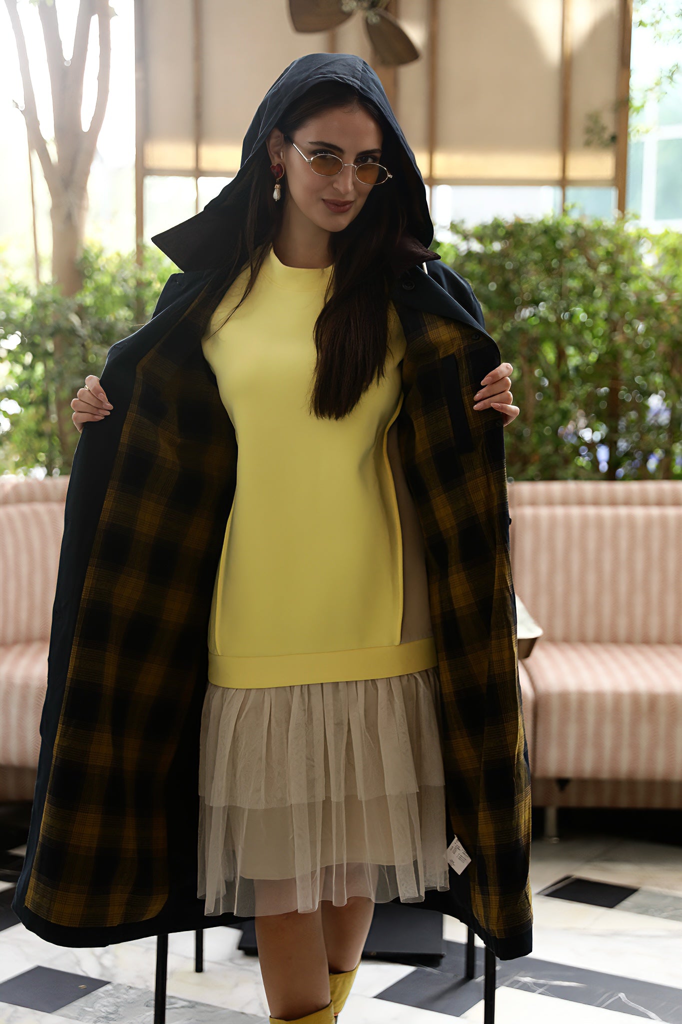 Classic Long Trench Coat