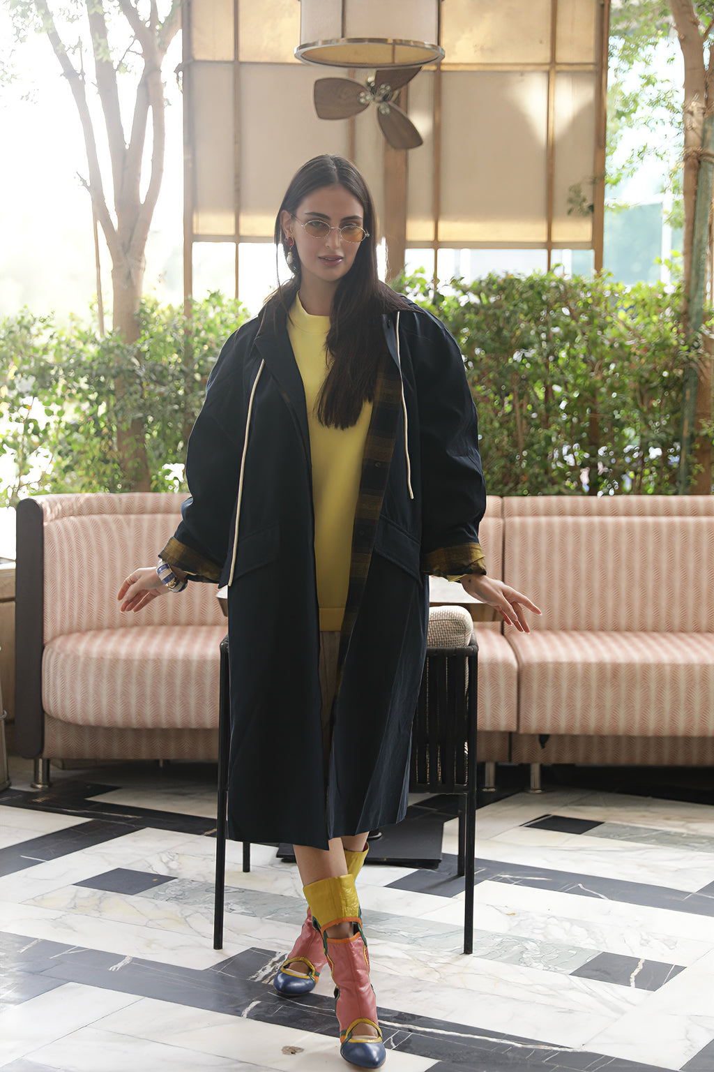 Classic Long Trench Coat