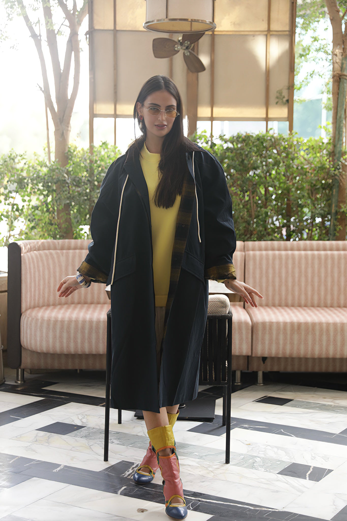 Classic Long Trench Coat