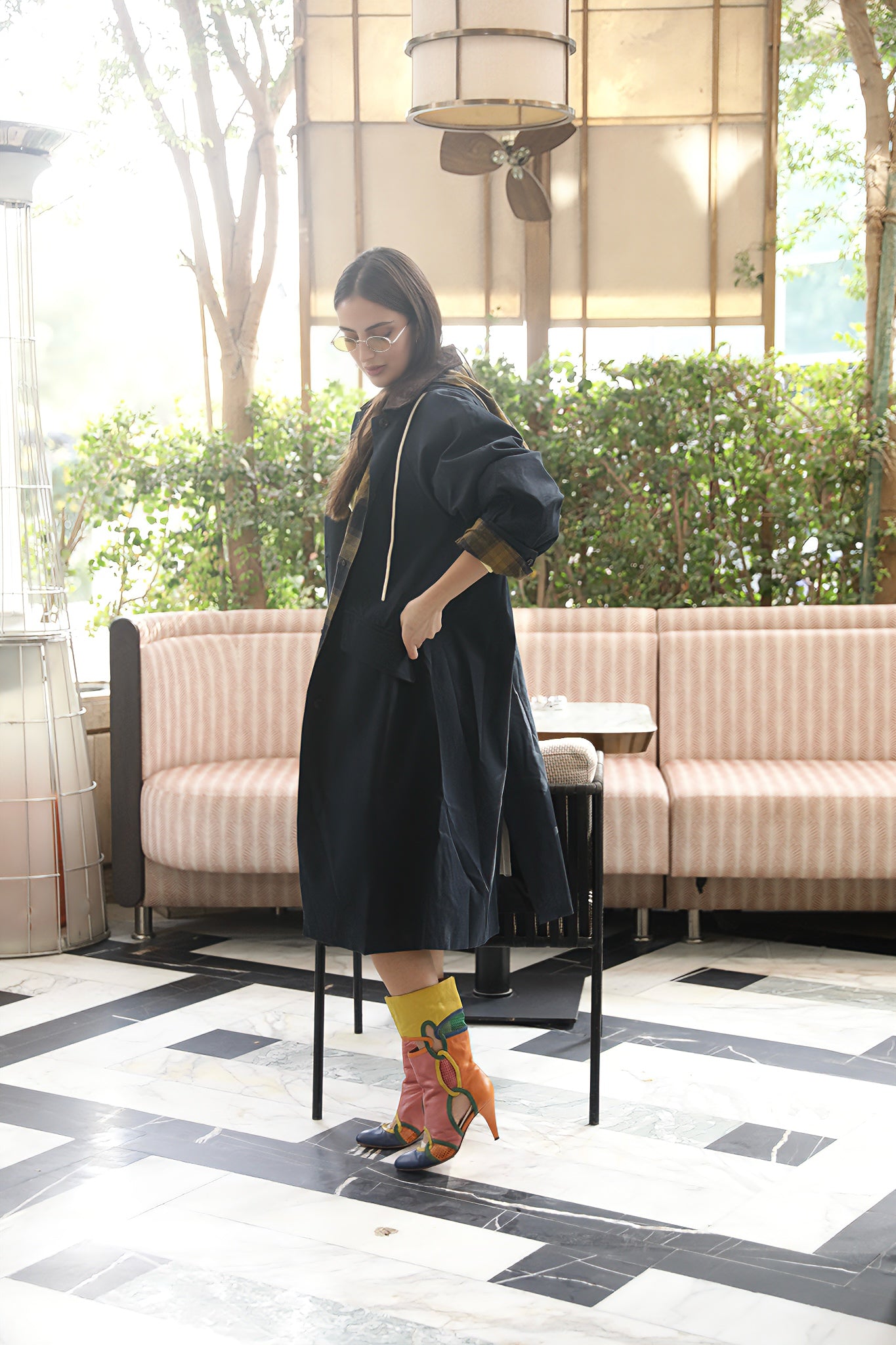 Classic Long Trench Coat