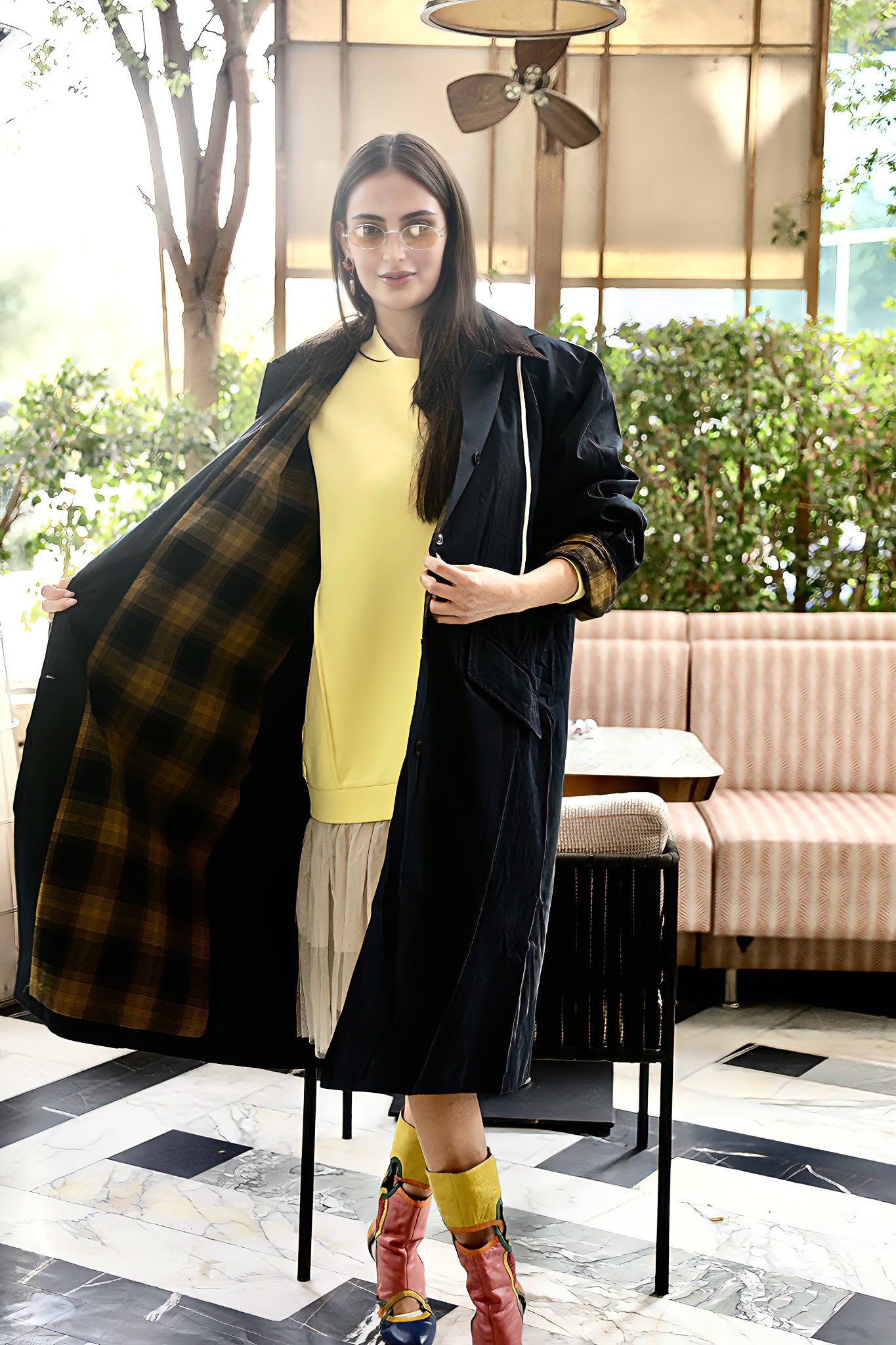 Classic Long Trench Coat