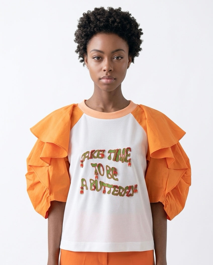 Butterfly Time Top