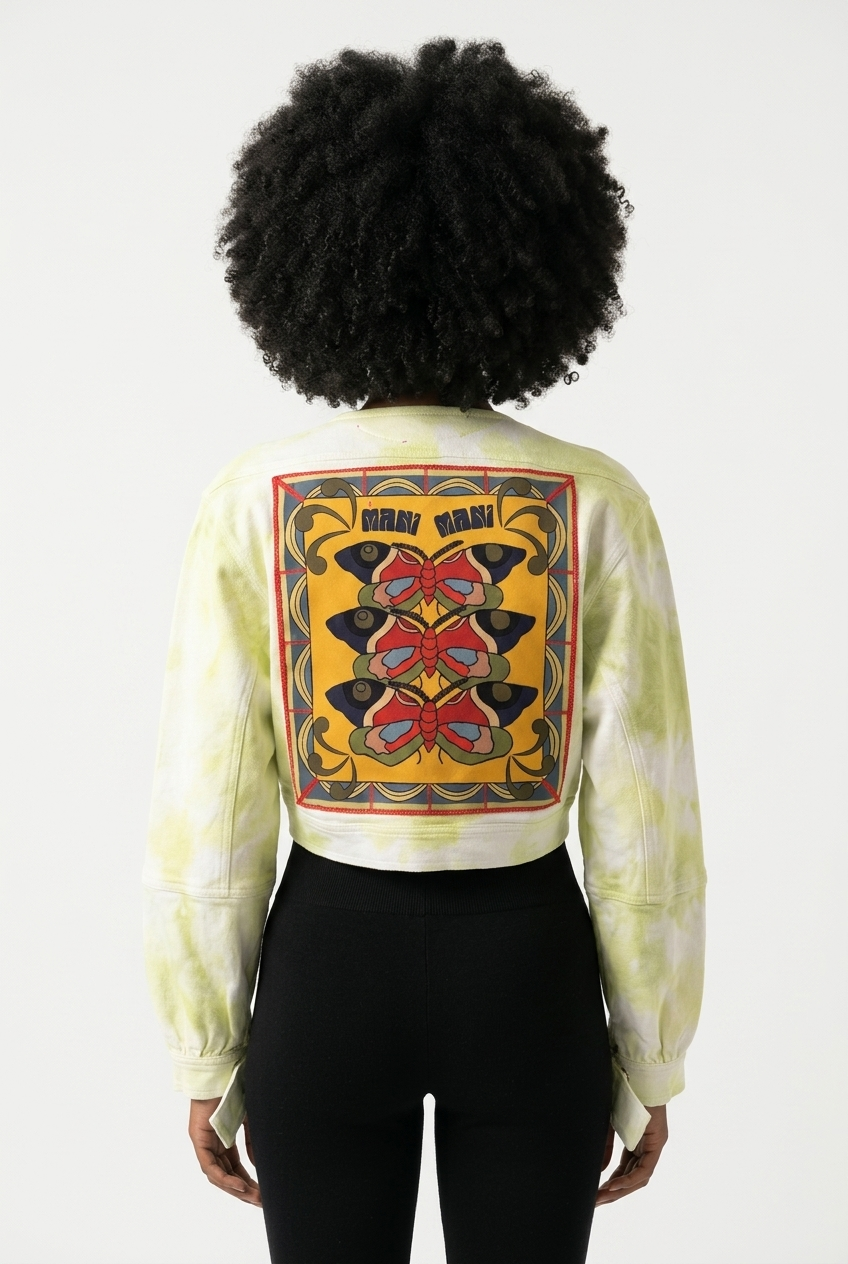 Butterfly Dream Cropped Jacket