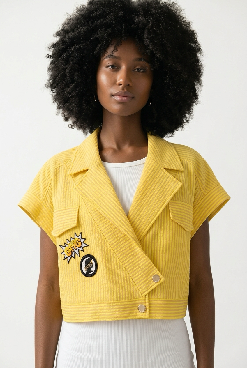 Pop & Play Cropped Jacket