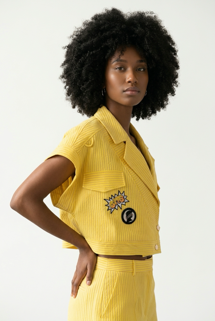 Pop & Play Cropped Jacket