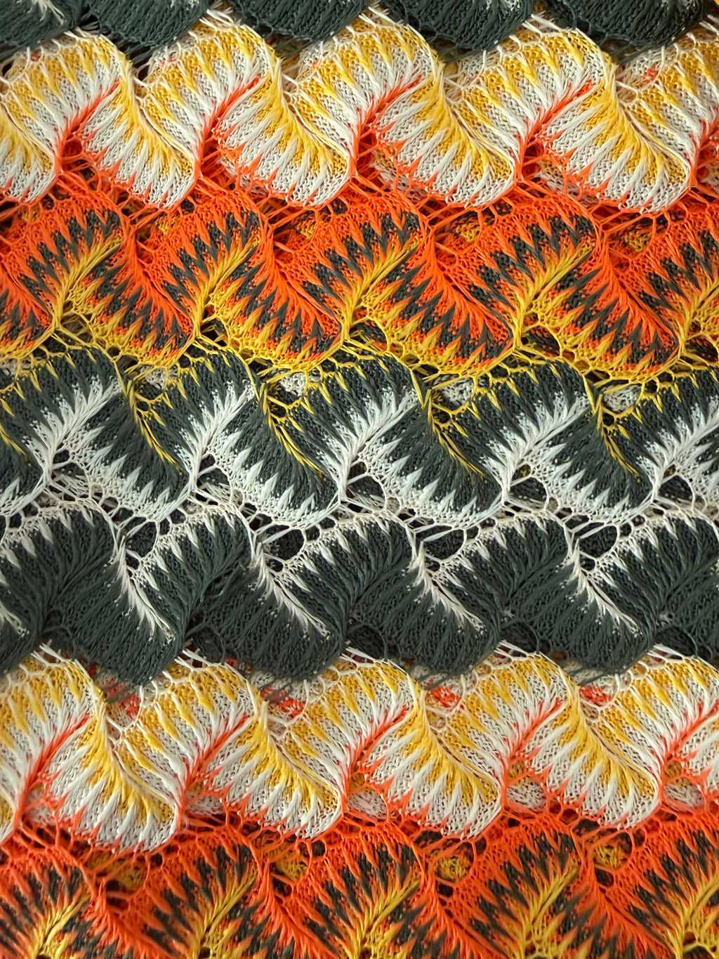 Autumn Feather Knit Pants
