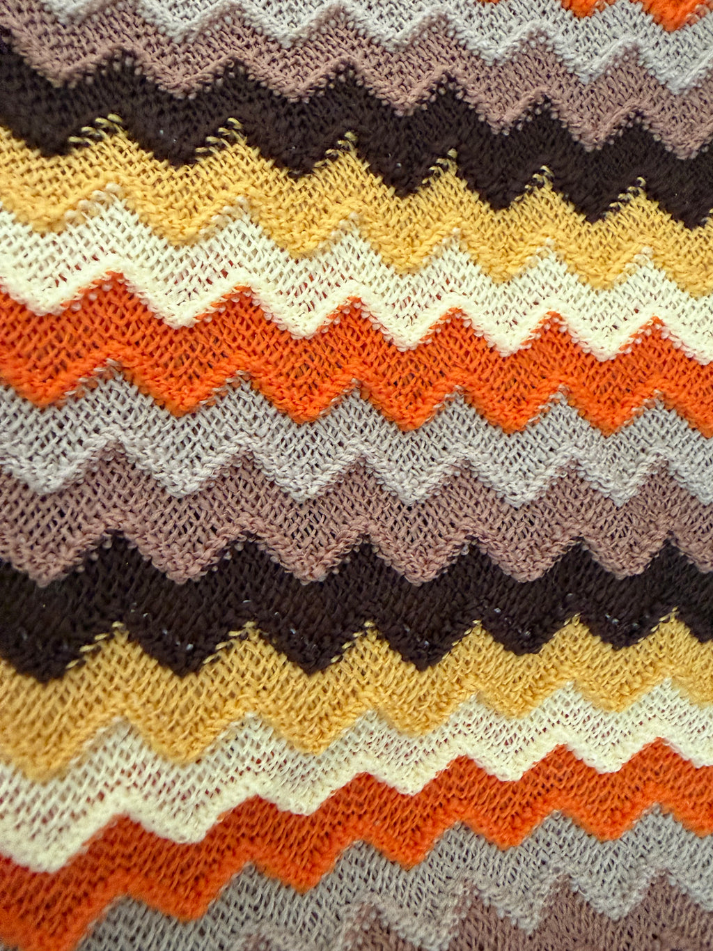 Desert Sunset Zigzag Knit Pants