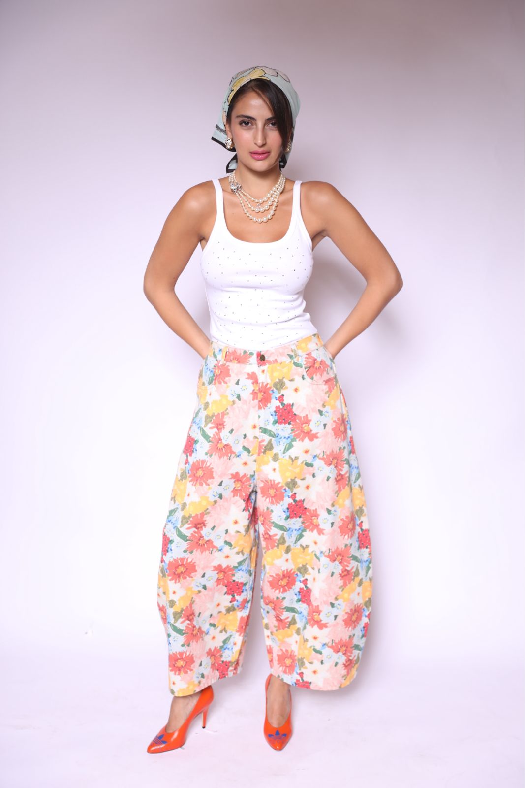 Garden Bloom Wide-Leg Pants
