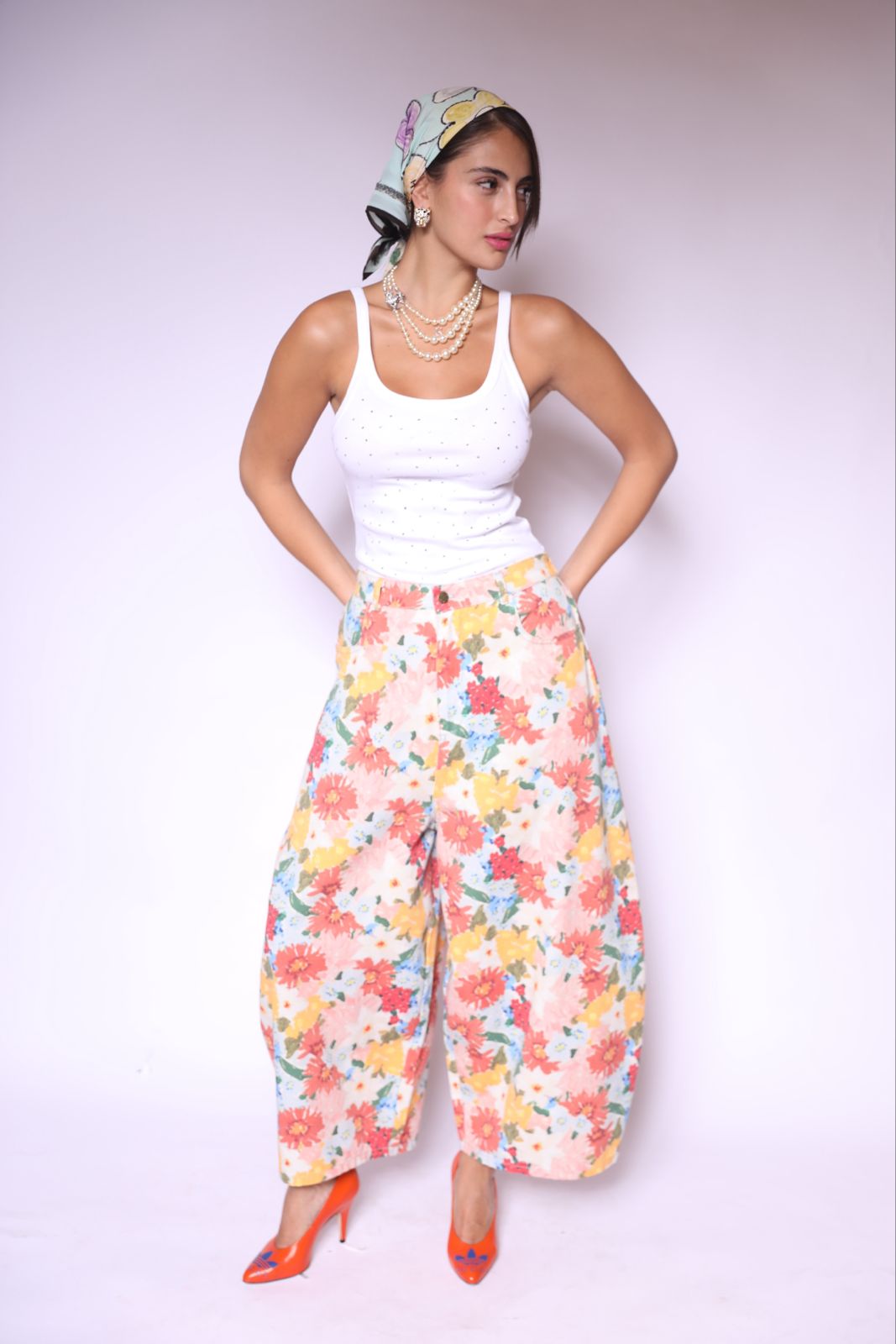 Garden Bloom Wide-Leg Pants