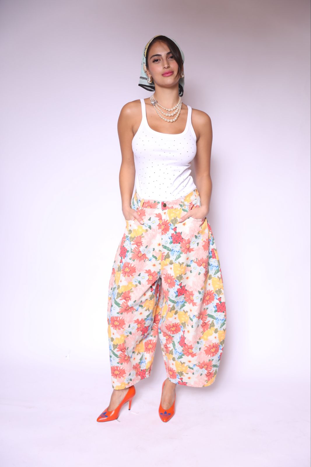 Garden Bloom Wide-Leg Pants