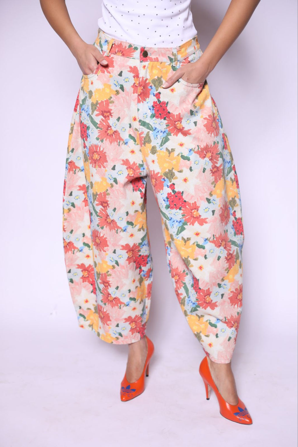 Garden Bloom Wide-Leg Pants
