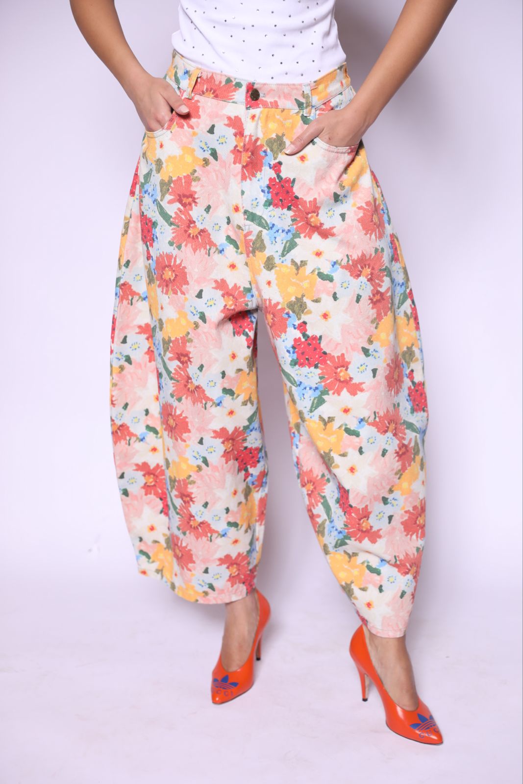 Garden Bloom Wide-Leg Pants